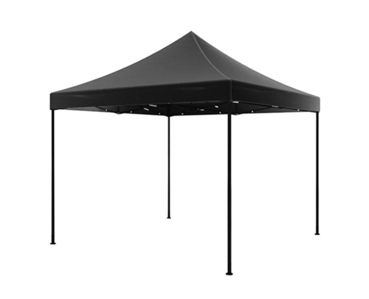 Vouwtent 3x3m zwart - Afbeelding 1
